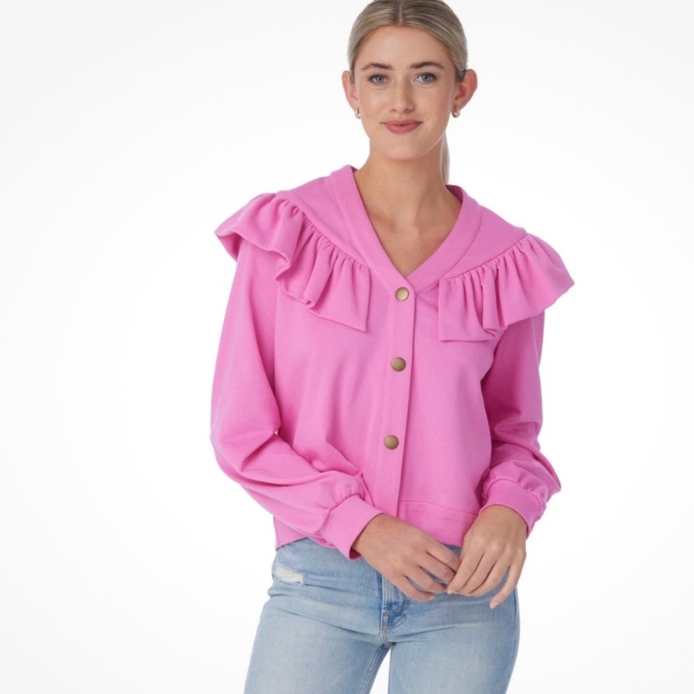 CROSBY by Mollie Burch | EUC - Karrington Sweatshirt Cardigan - Size XS